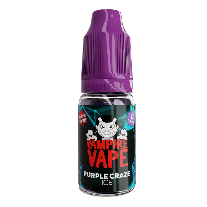 Vampire Vape E-Liquid - Purple Craze Ice - 10ml Vampire Vape E-Liquid - Purple Craze Ice - 10ml