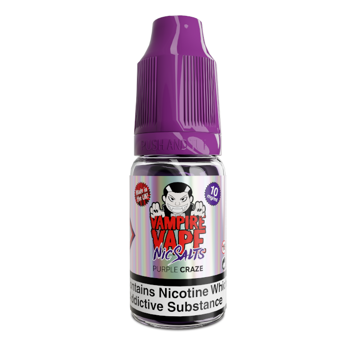 Purple Craze Nic Salt 10ml E-Liquid