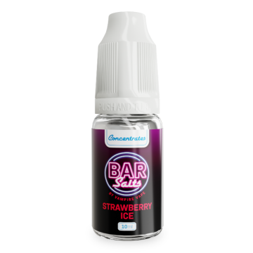 Bar Salts Strawberry Ice 10ml E-liquid Concentrate