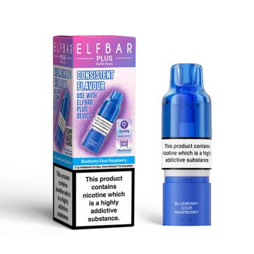 Elfbar Plus 12 Prefilled Pod + Refill