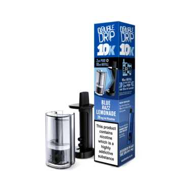 Double Drip 10K Prefilled Pod - Blue Razz Lemonade