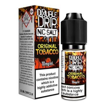 Double Drip Nic Salts - Original Tobacco - 10ml