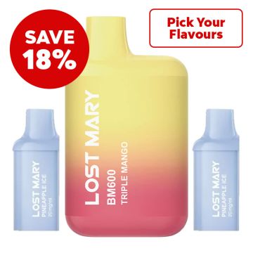 Lost Mary BM600 Prefilled Kit & Pods Bundle
