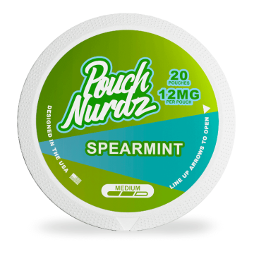 Pouch Nurdz Nicotine Pouches - Spearmint - 20PK