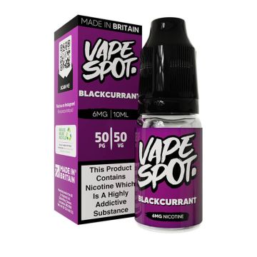 Vape Spot - Blackcurrant - 10ml E-Liquid
