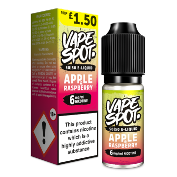 Vape Spot - Apple and Raspberry - 10ml E-liquid