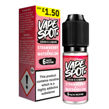 Vape Spot - Strawberry and Watermelon - 10ml E-liquid