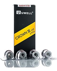 Uwell Crown III Replacement Coils (Pack of 4) - 0.4ohm
