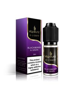 Vapouriz Premium E-Liquid - Blackberry & Grape - 10ml
