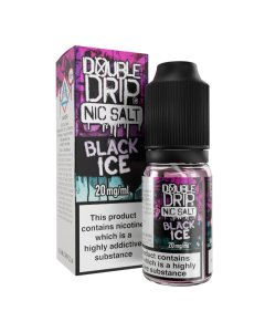 Double Drip Nic Salts - Black Ice - 10ml