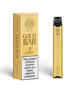 Gold Bar Disposable Vape - 20mg