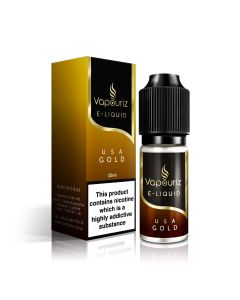 Vapouriz Premium E-Liquid - USA Gold Tobacco - 10ml