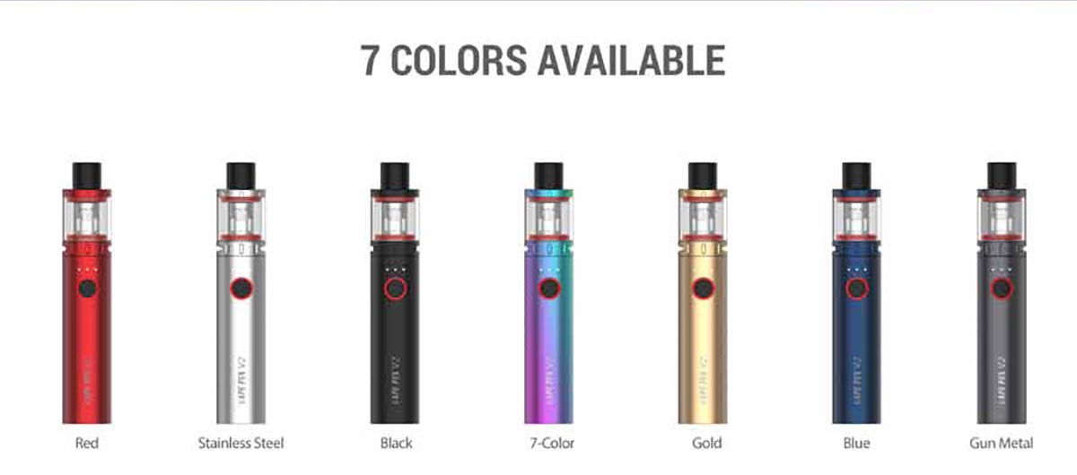 Smok Vape Pen V2 Kit colours