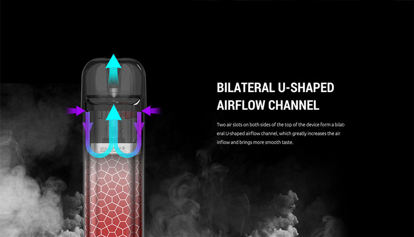 Smok Novo 2S Kit airflow channel