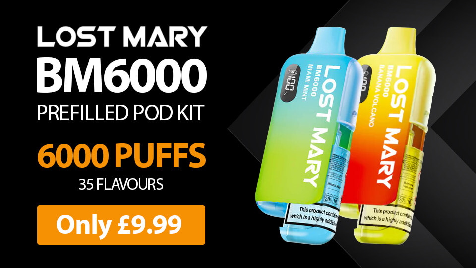 Lost Mary BM6000 Prefilled Kit - 6000 Puffs