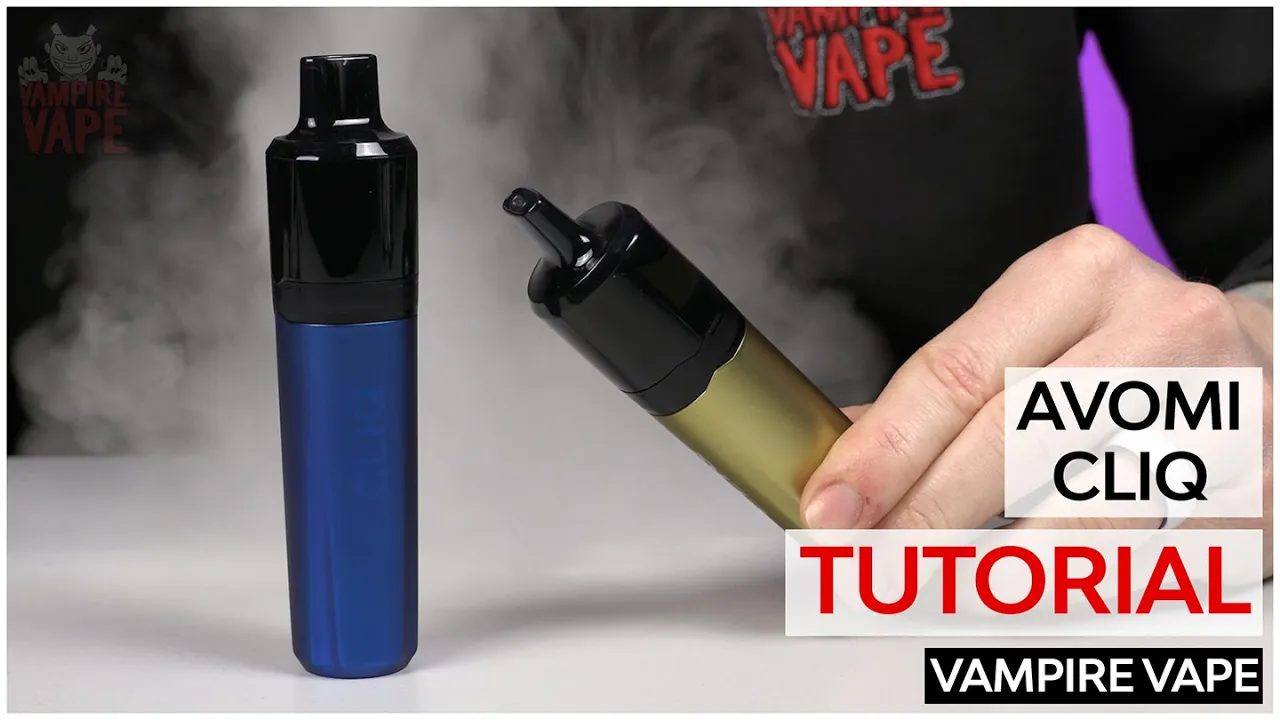 A video showing the Avomi CLIQ Tutorial including how to use a pre filled Vape Kit 
