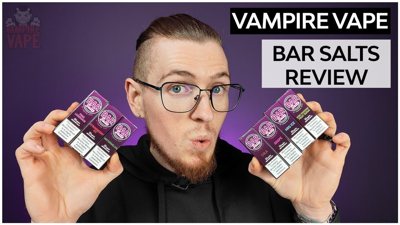 Vampire Vape Bar Salts e-liquid video review