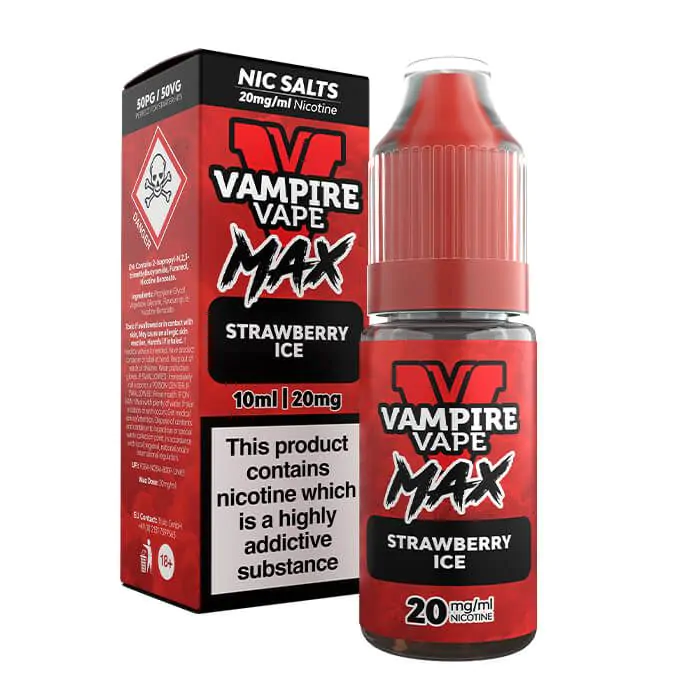 VV Max Strawberry Ice Nic Salt